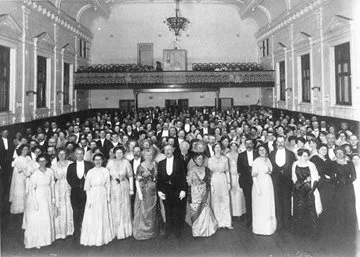 First Mayoral Ball at Midland Town Hall 1912