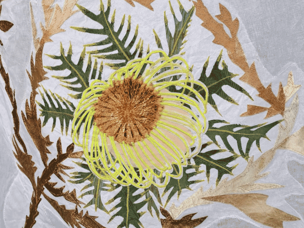 Collage and stitch