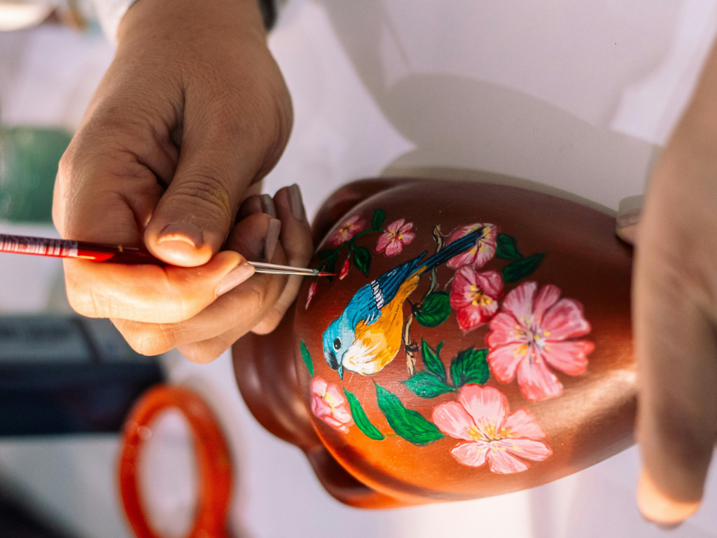 Craft Collective: Decorate your own pot plant