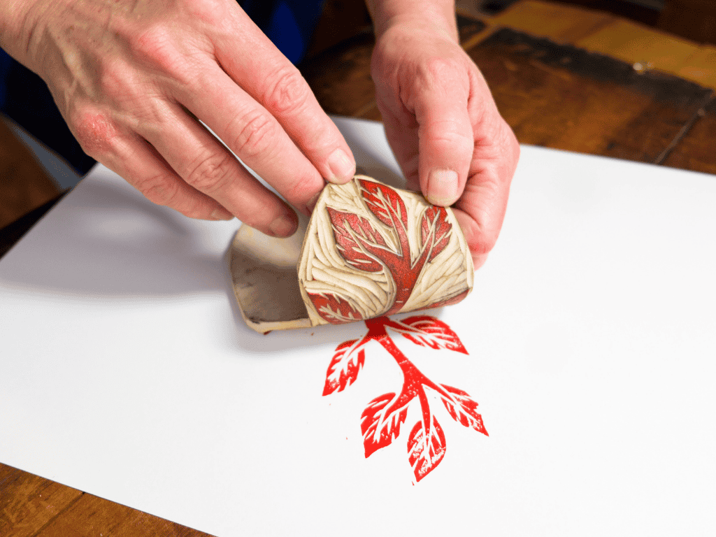 Linocut and print workshop