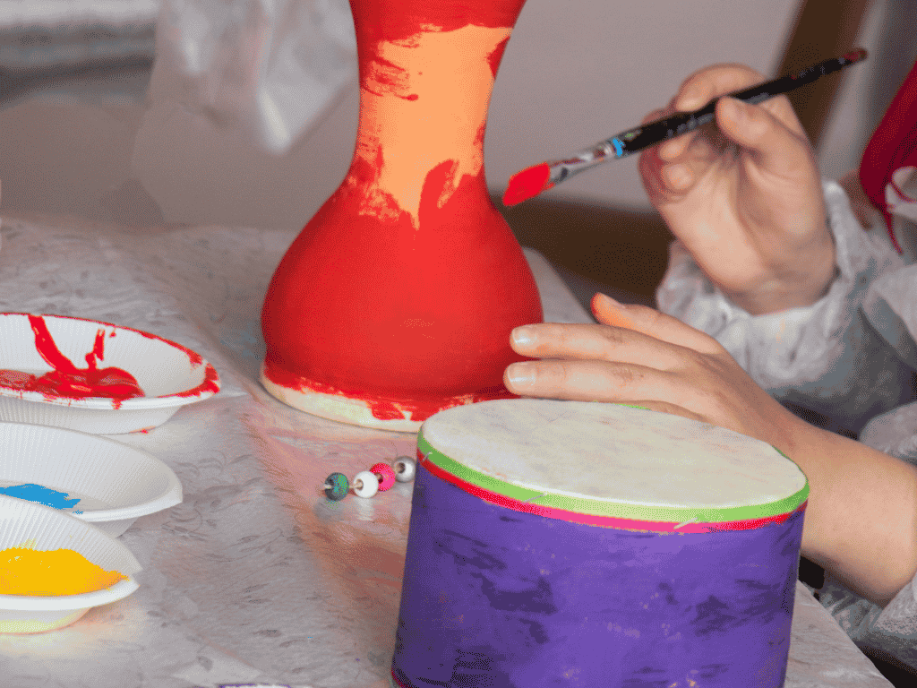Paint and plant a pot