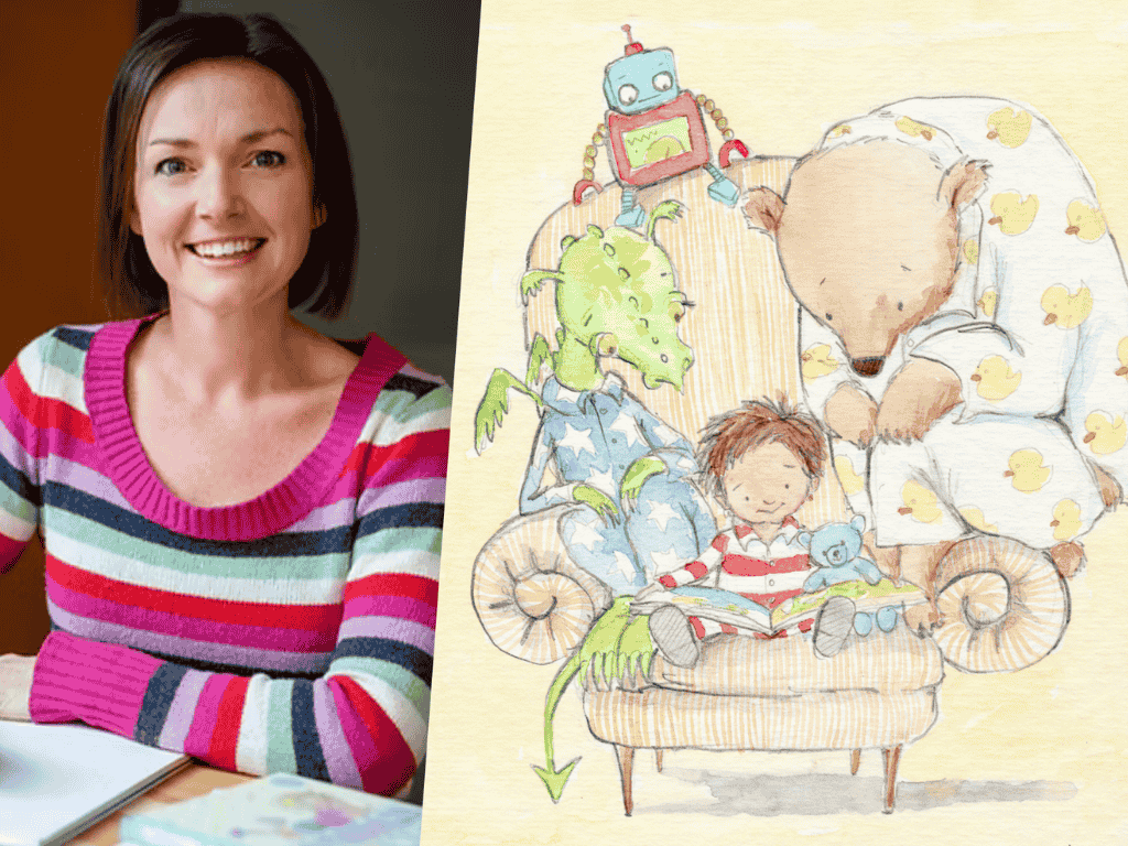 Picture book illustration with Karen Blair