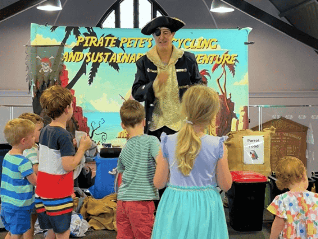 Pirate Pete's recycling and sustainability adventure