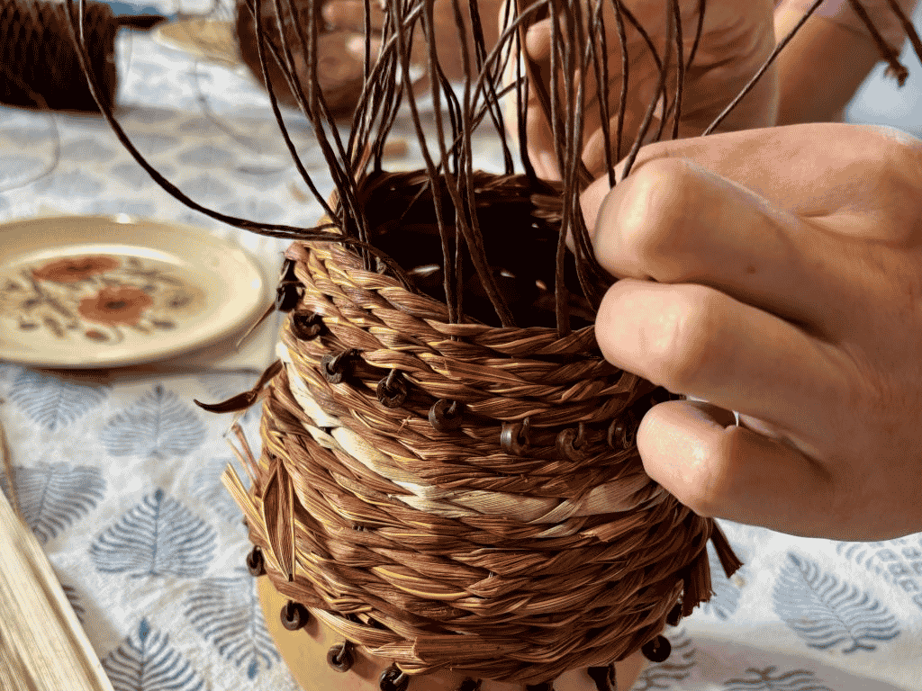 Sculptural Weaving - Twining