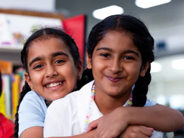 Two young people at a Futures Lab program 