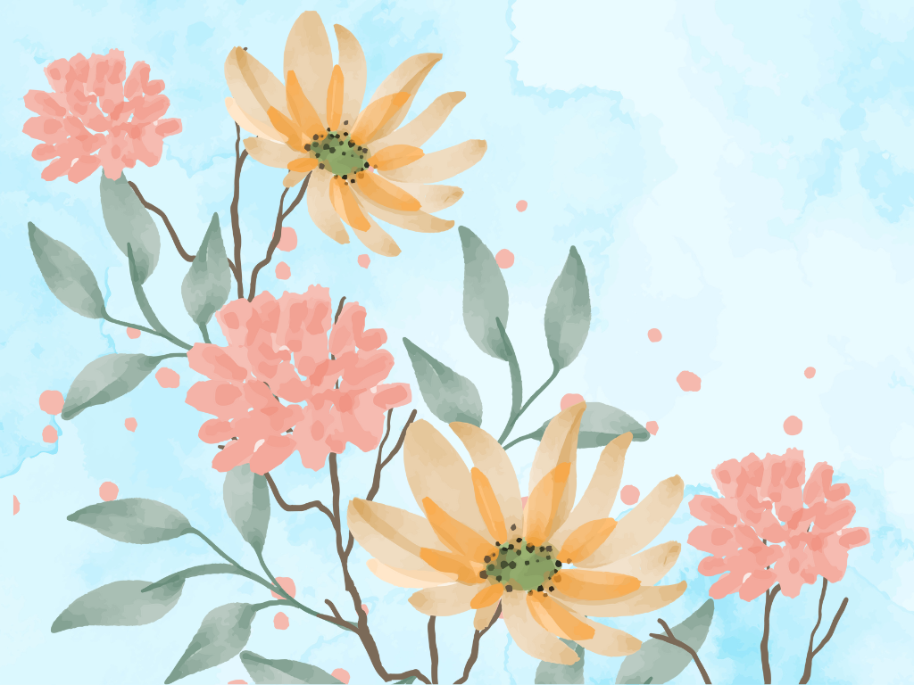 Swan Open Studios presents: Watercolour flowers