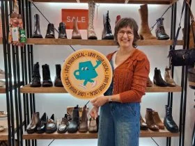 Meisha Wasiun, Owner of Guildford Bootery and Shoes