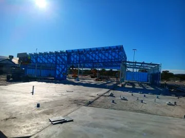 May 2025: Construction progress