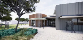 An artist impression of the Community Centre