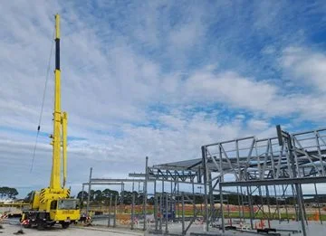 Ellenbrook Youth Centre construction