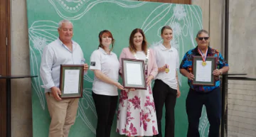 2026 Citizen of the Year Award winners with Tanya Richardson, City of Swan Mayor