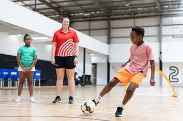 New indoor sports courts