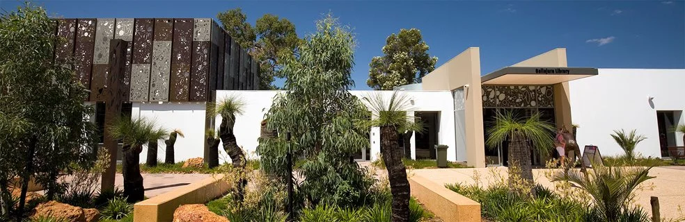 The entrance of Ballajura Library