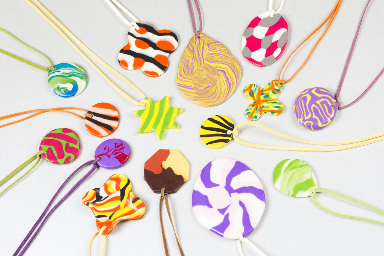 Necklace Making with Cardboard Pendants Workshop