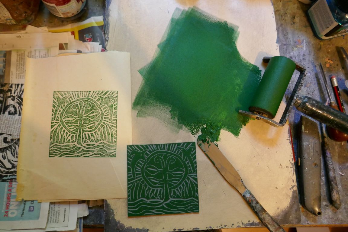 Workshop: Intro to Linocut | Una Bell