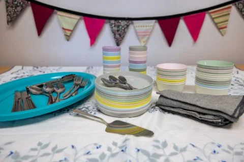 A birthday party without the bin bags