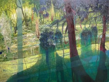 An artwork by Gregory Pryor from the exhibition Huddle