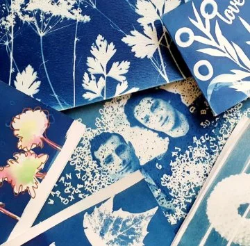 Cyanotype Printmaking with Odile Bell