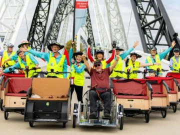The Cycling Without Age team