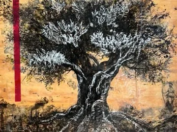 An artwork from Reclaimed exhibition
