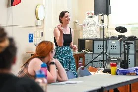 People attending a creative writing workshop in 2024