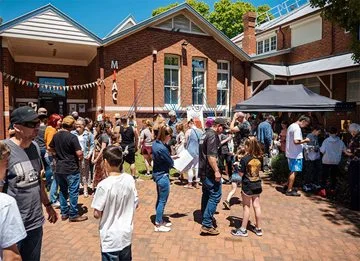 Midland Junction Arts Centre Open Day, 2021. Photograph by Rae Fallon.