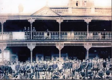 Council Club Hotel c1925 After a cycling event