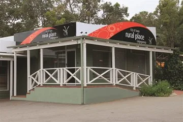 The outside of the Gidgegannup Drop-Point Library