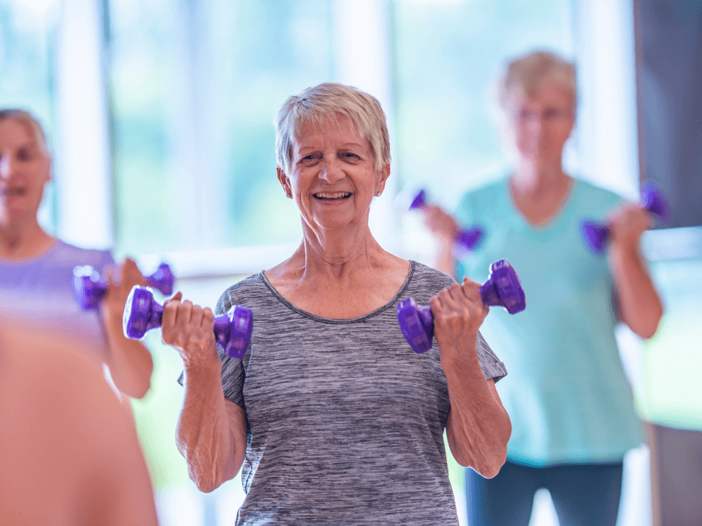 Geri-Fit seniors exercise class