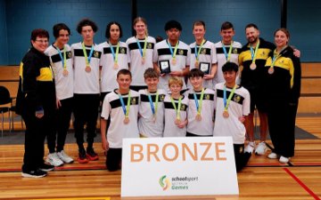 Jack Bertram captained his team at the School Sport Australia Interstate 15s Netball Championship, won bronze and was selected for the National team.