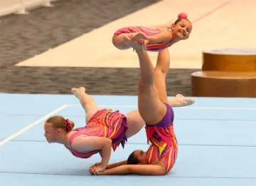 Rebecca Aspden competed in the Australian Gymnastics Nationals winning the highest trio ranking for WA in their level