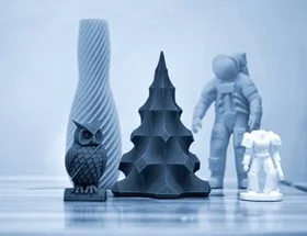 Objects made by a 3d printer