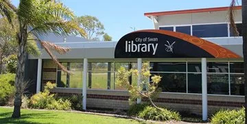 The outside of Beechboro Library