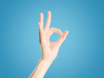 Hand signing O