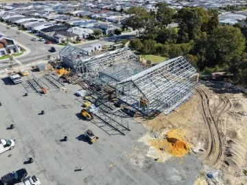 June Construction progress