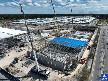 Construction progress September 2026