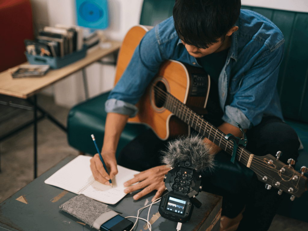 Write and record your music 